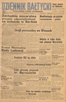 Dziennik Bałtycki, 1948, nr 183