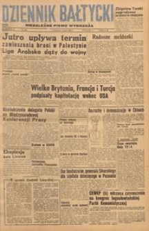 Dziennik Bałtycki, 1948, nr 186