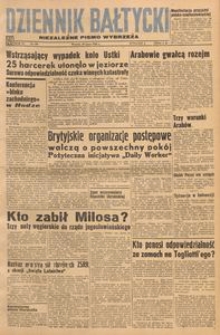 Dziennik Bałtycki, 1948, nr 198