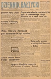 Dziennik Bałtycki, 1948, nr 208