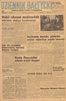 Dziennik Bałtycki, 1948, nr 228