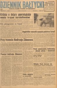 Dziennik Bałtycki, 1948, nr 244