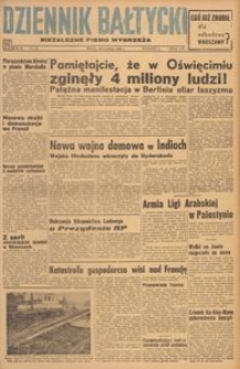Dziennik Bałtycki, 1948, nr 254