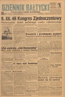 Dziennik Bałtycki, 1948, nr 305