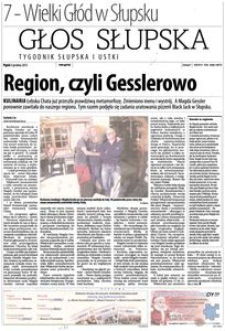 Głos Słupska : tygodnik Słupska i Ustki, 2013, nr 284