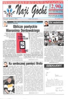 Naji Goch&euml; : dwumiesięcznik społeczno-kulturalny, 2002, nr 6