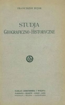 Studja geograficzno-historyczne