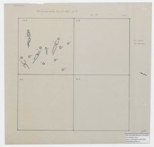 Koszalin - G&oacute;ra Chełmska, stan. 1. Rzut poziomy warstwy I-ej (0-120) aru 13