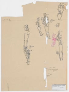 Koszalin - G&oacute;ra Chełmska, stan. 1. Plan szkielet&oacute;w na arze 15 ćw B