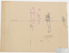 Koszalin - G&oacute;ra Chełmska, stan. 1. Plan szkielet&oacute;w na arze 27