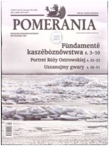 Pomerania : miesięcznik społeczno-kulturalny, 2015, nr 2