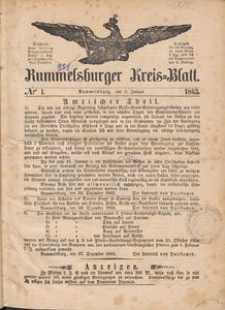 Rummelsburger Kreisblatt 1863