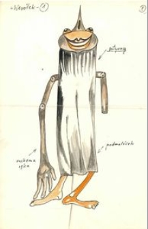 Wesolek (1) - projekt scenografii do bajki Czarodziej z ziemi Oz