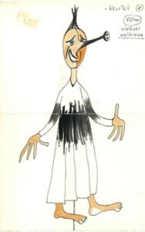 Wesołek 1 - projekt scenografii do bajki Czarodziej z ziemi Oz