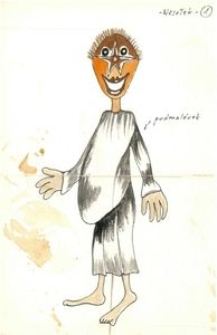 Wesołek - projekt scenografii do bajki Czarodziej z ziemi Oz