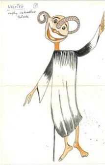 Wesołek - projekt scenografii do bajki Czarodziej z ziemi Oz