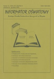 Informator Oświatowy, 2000, nr 10/12
