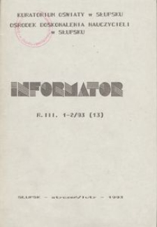 Informator, 1993, nr 1/2