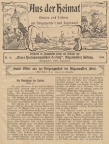 Aus der Heimat. Ernstes und Heiteres aus Vergangenheit und Gegenwart, 1910, Nr. 14