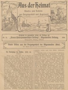 Aus der Heimat. Ernstes und Heiteres aus Vergangenheit und Gegenwart, 1910, Nr. 15