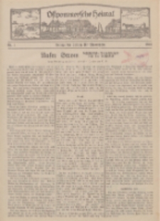 Ostpommersche Heimat. Beilage der Zeitung für Ostpommern, 1934, Nr. 1
