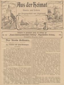 Aus der Heimat. Ernstes und Heiteres aus Vergangenheit und Gegenwart, 1911, Nr. 28