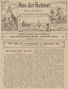 Aus der Heimat. Ernstes und Heiteres aus Vergangenheit und Gegenwart, 1910, Nr. 11