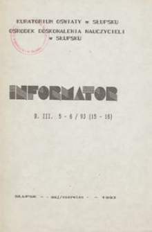 Informator, 1993, nr 5/6