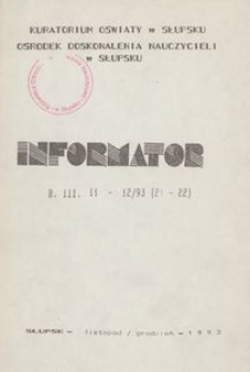 Informator, 1993, nr 11/12