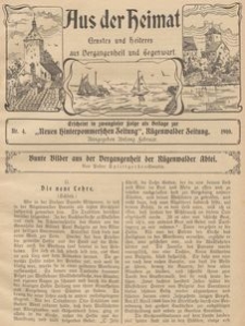 Aus der Heimat. Ernstes und Heiteres aus Vergangenheit und Gegenwart, 1910, Nr. 4