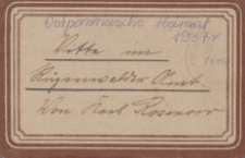 Ostpommersche Heimat. Beilage der Zeitung f&uuml;r Ostpommern, 1937, Nr. 36