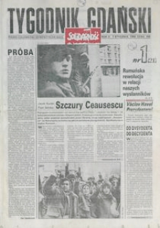 Tygodnik Gdański, 1990, nr 1