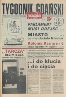 Tygodnik Gdański, 1990, nr 39