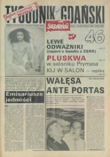 Tygodnik Gdański, 1990, nr 46