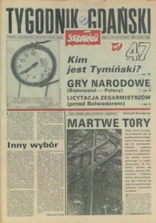 Tygodnik Gdański, 1990, nr 47
