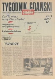 Tygodnik Gdański, 1989, nr 7