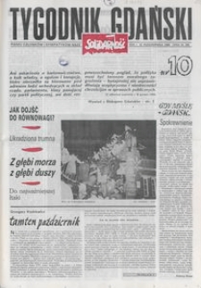Tygodnik Gdański, 1989, nr 10
