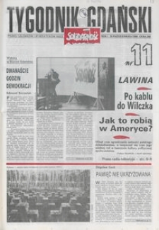 Tygodnik Gdański, 1989, nr 11