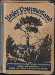 Unser Pommerland : Monatsschrift für das Kulturleben der Heimat : 10. Jahrgang 1925