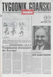 Tygodnik Gdański, 1989, nr 12