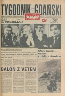 Tygodnik Gdański, 1991, nr 25