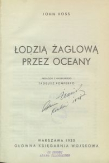 Łodzią żaglową przez oceany