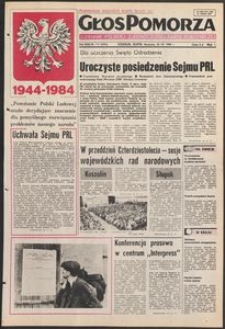 Głos Pomorza, 1984, lipiec, nr 173