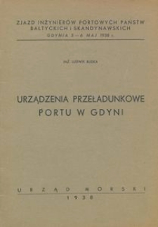 Urządzenia przeładunkowe portu w Gdyni