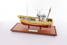 Model kutra rybackiego drewnianego KU 130 - projekt