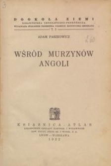 Wśr&oacute;d murzyn&oacute;w Angoli