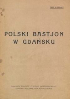 Polski bastjon w Gdańsku