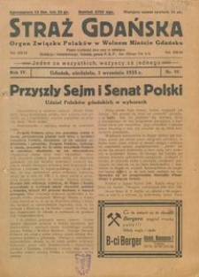 1935-09-01, Straż Gdańska, 1935, nr 25