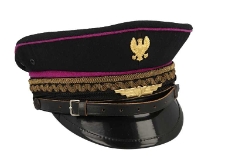 Czapka kolejowa zastępcy Dyrektora Zakładu