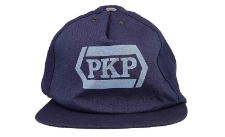 Czapka kolejowa robocza